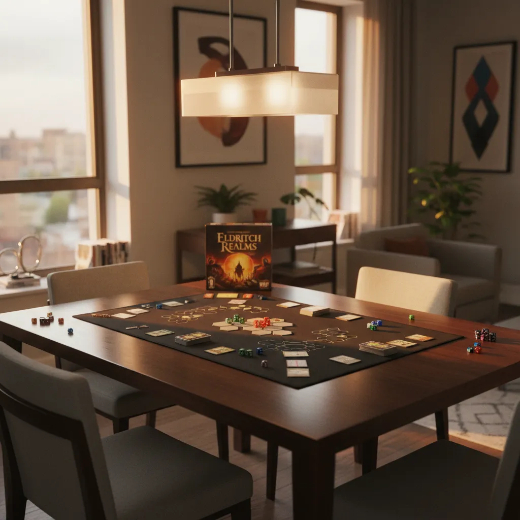 Espacio de juego perfectamente preparado con tapete de neopreno e iluminación cenital