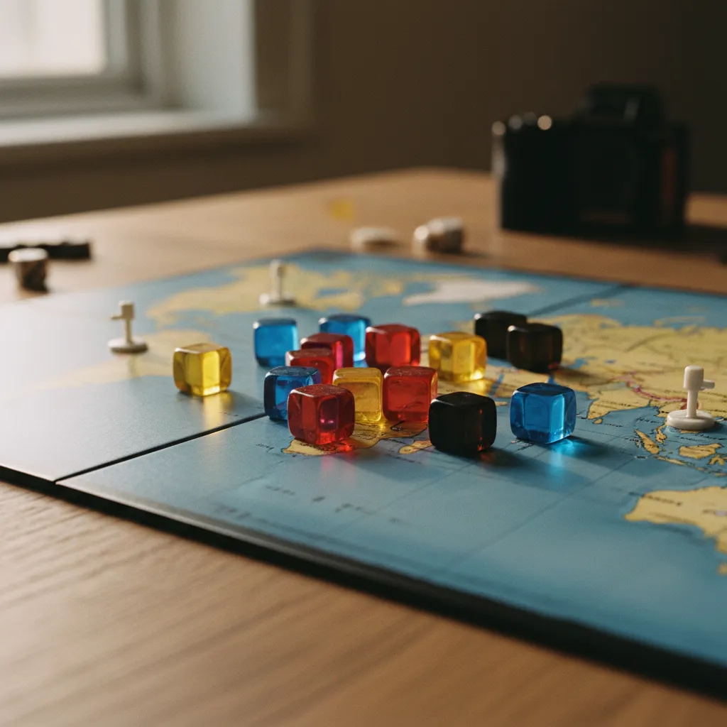 Los cubos de enfermedad de Pandemic representan las cuatro pandemias que debéis curar