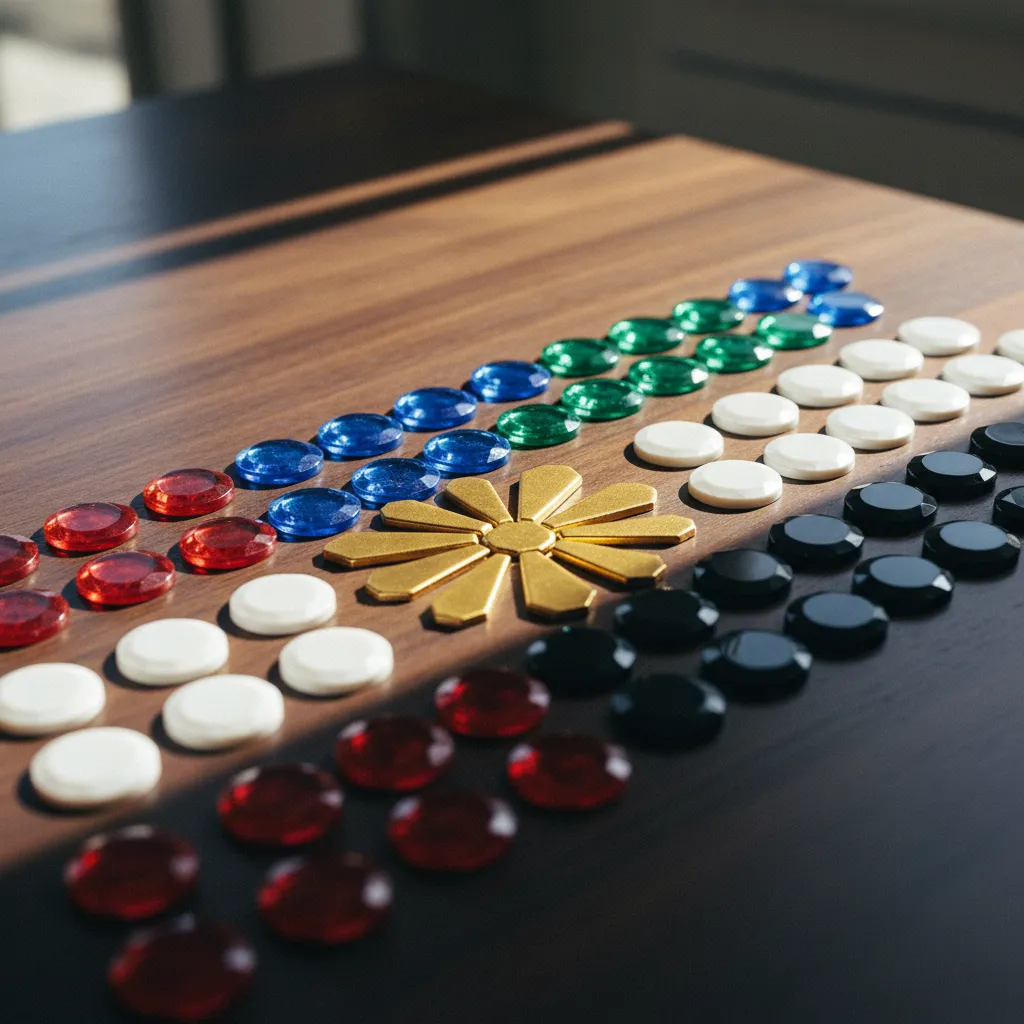 Las fichas de gemas de Splendor tienen un peso y tacto premium que mejoran la experiencia