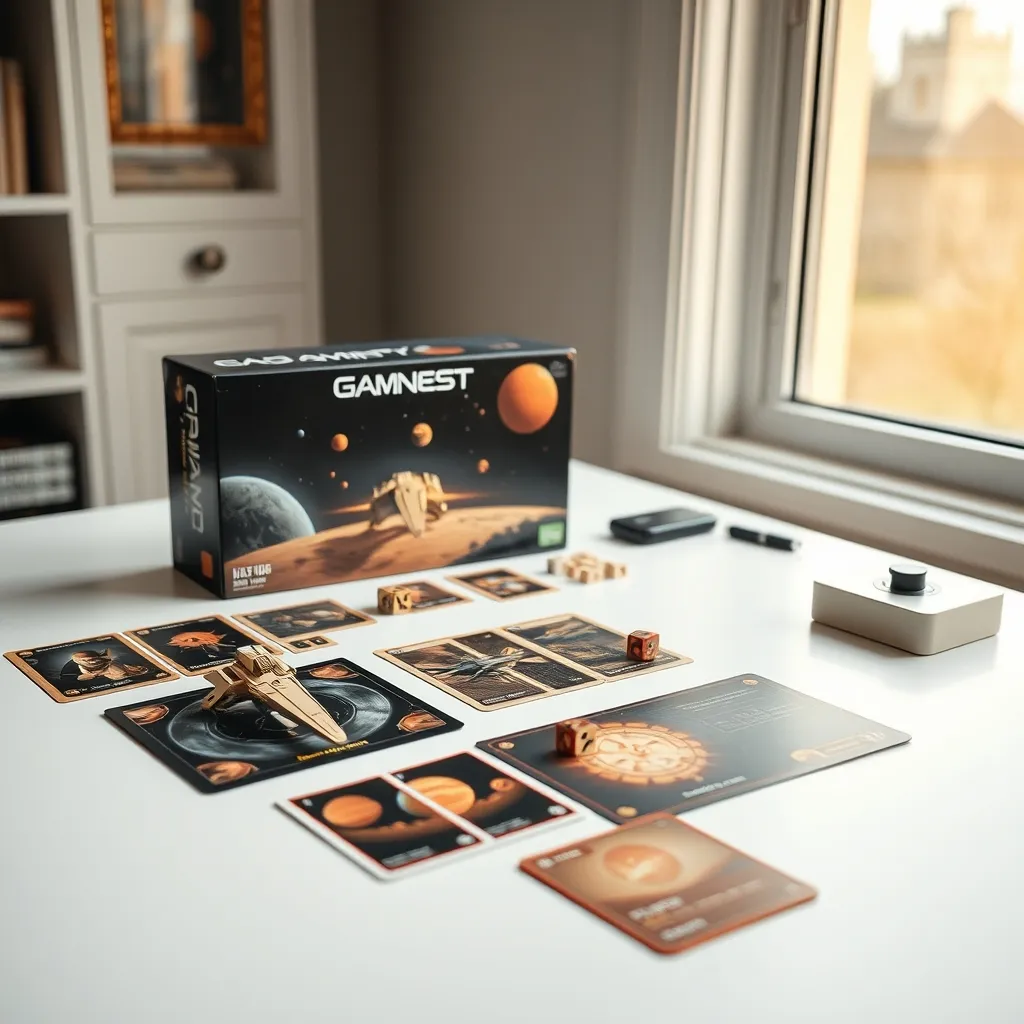 Todos los componentes del juego caben en una caja sorprendentemente compacta