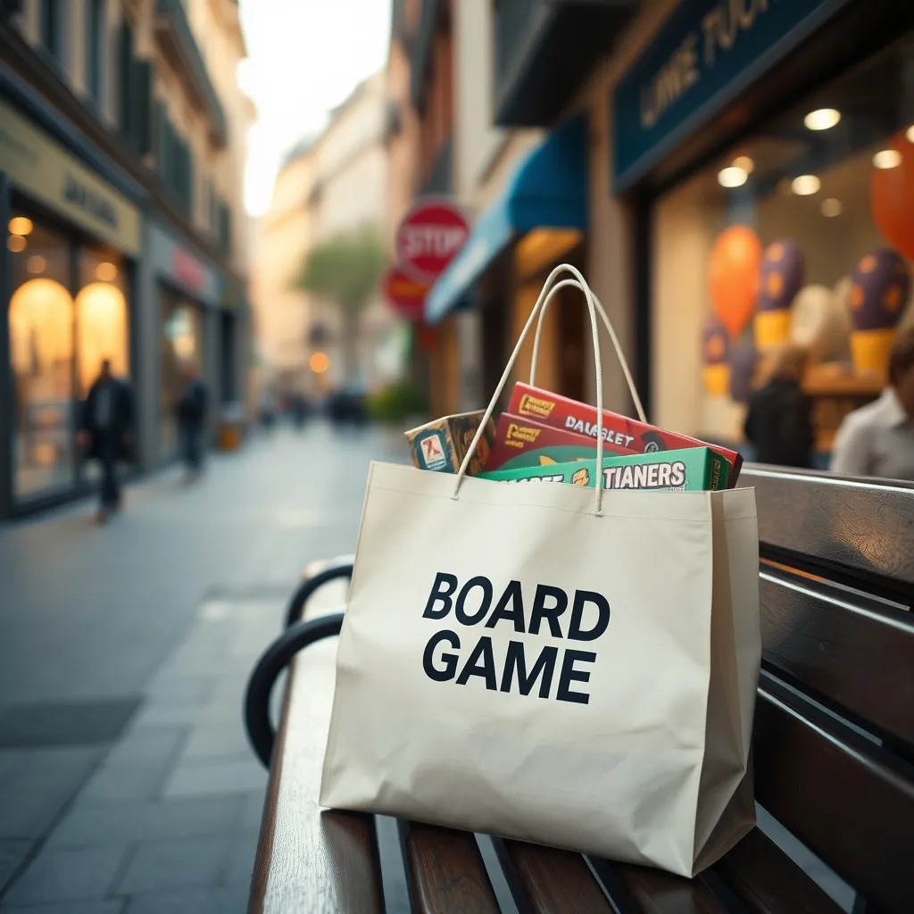 Compra de juegos de mesa en una tienda especializada de una ciudad española