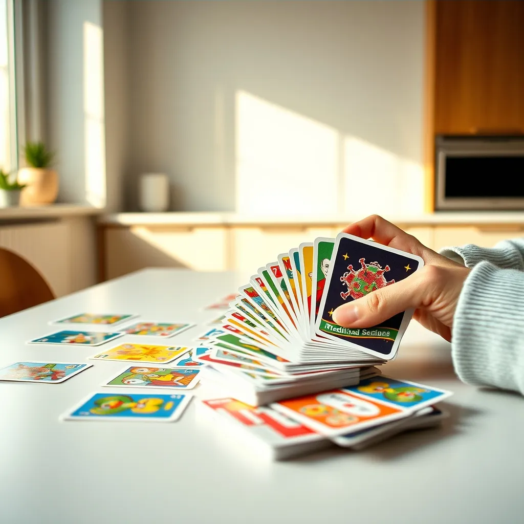Una partida de cartas en familia, uno de los formatos más populares del juego de mesa español