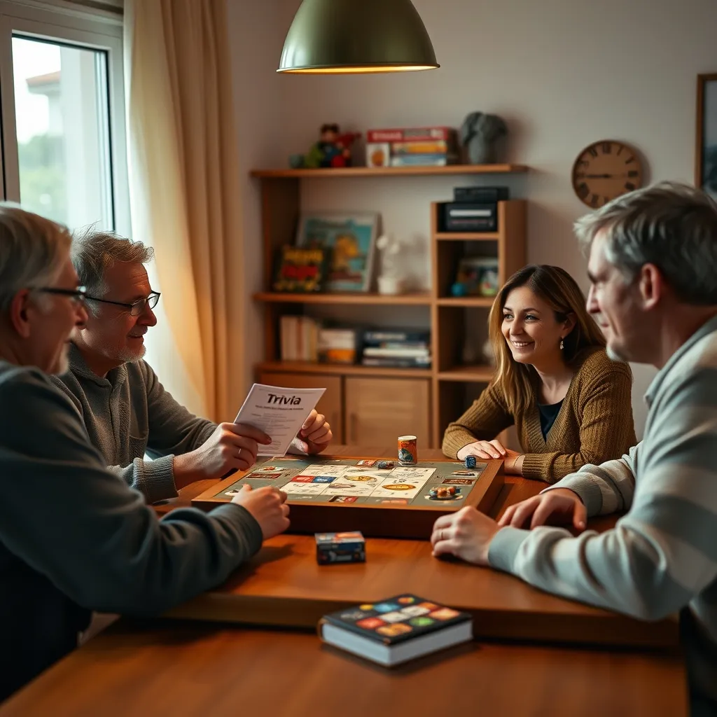 Familia disfrutando de una partida de Preguntados 2 en modo supervivencia