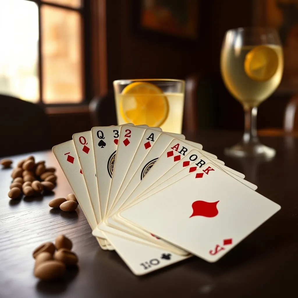 Baraja española tradicional utilizada en la mayoría de juegos de cartas mexicanos