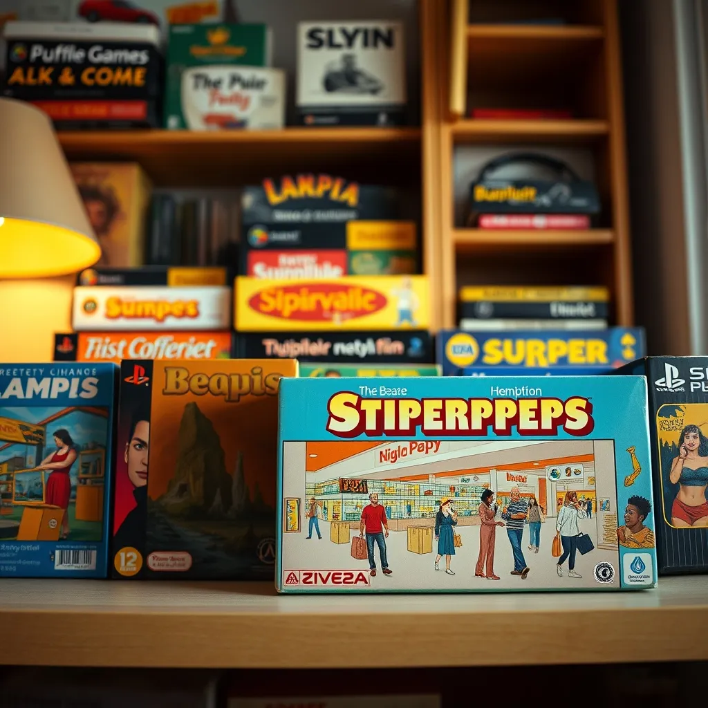 Diferentes ediciones de juegos retro de mesa, incluyendo versiones coleccionables de los años 90