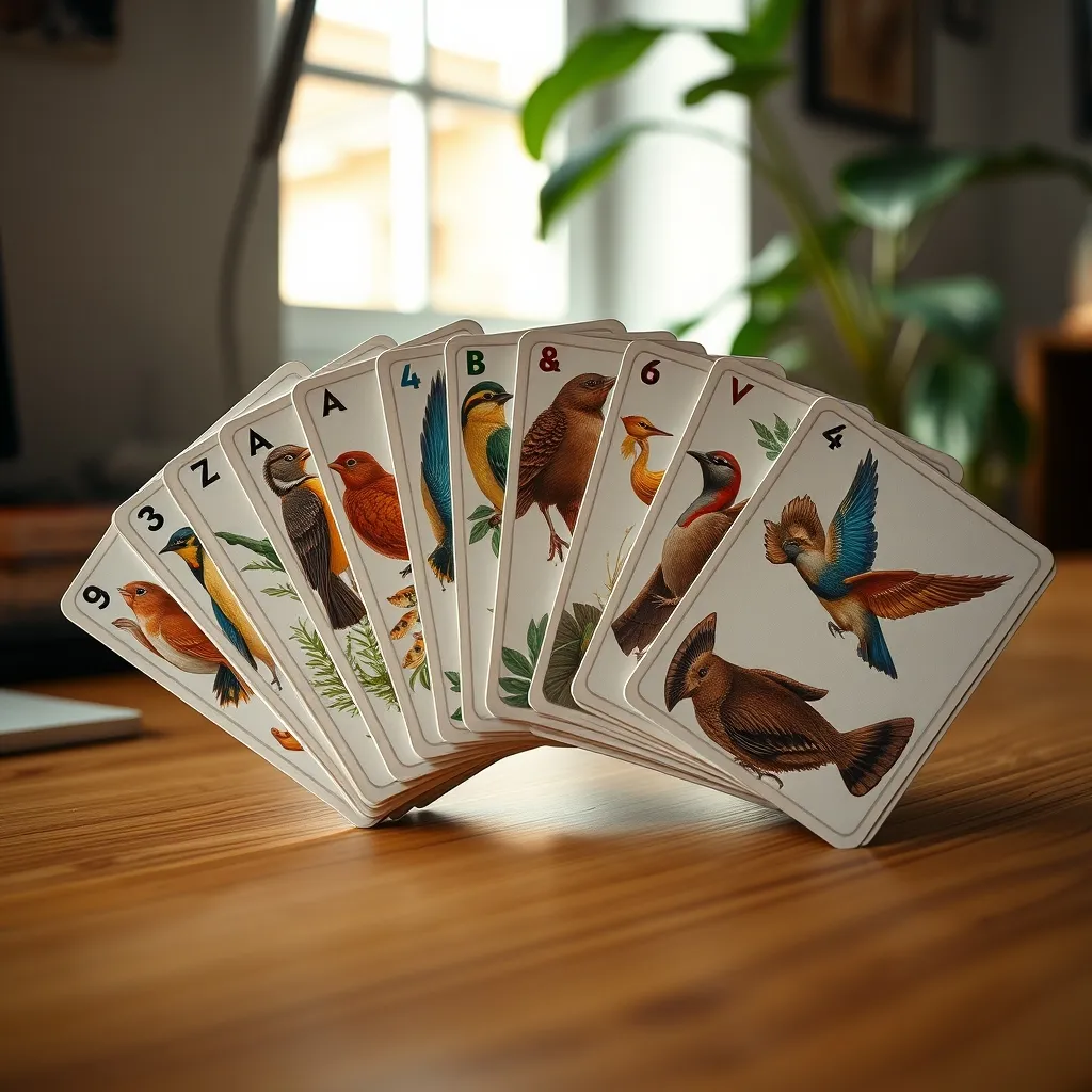 Cartes illustrées d'un jeu de stratégie moderne aux détails artistiques soignés