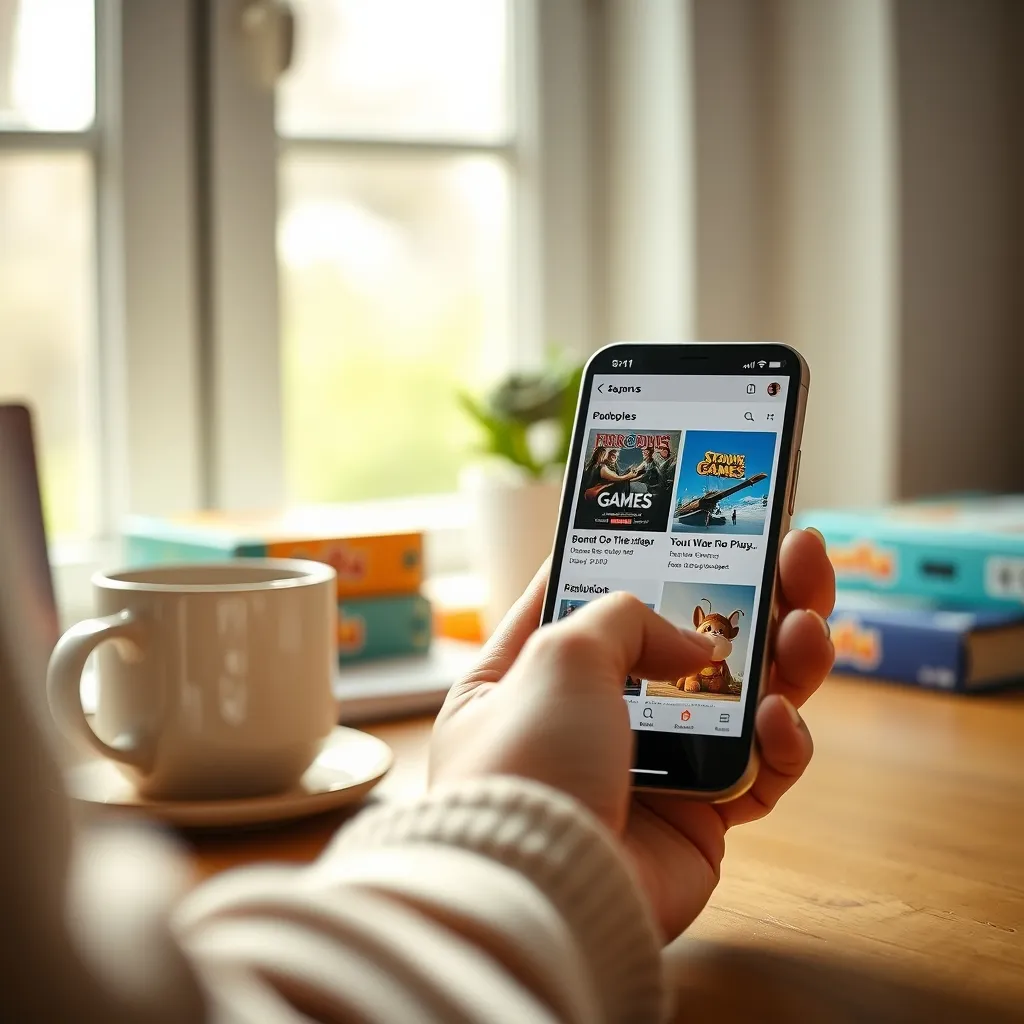 Recherche de jeux d'occasion sur une plateforme en ligne spécialisée