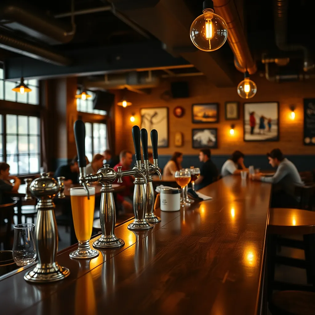 Le bar propose bières artisanales et cocktails à thème ludique pour accompagner les parties