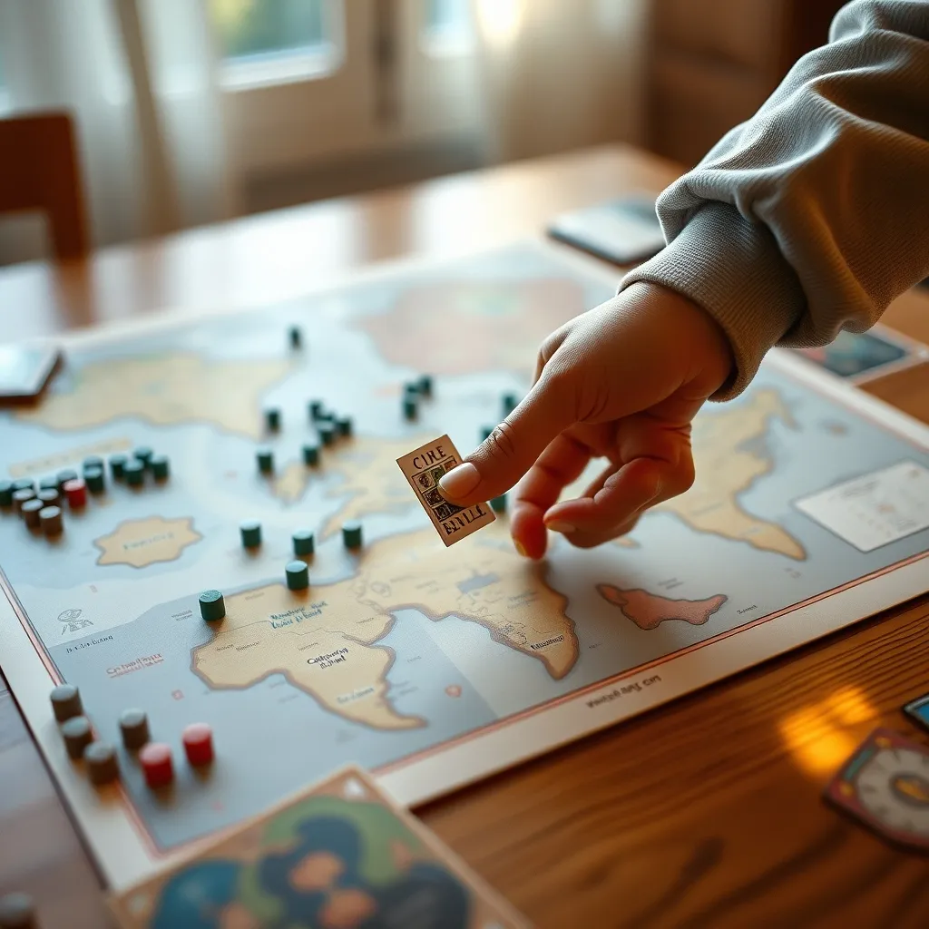 Colocar una pegatina sobre el tablero es uno de los momentos más icónicos de cualquier juego legacy