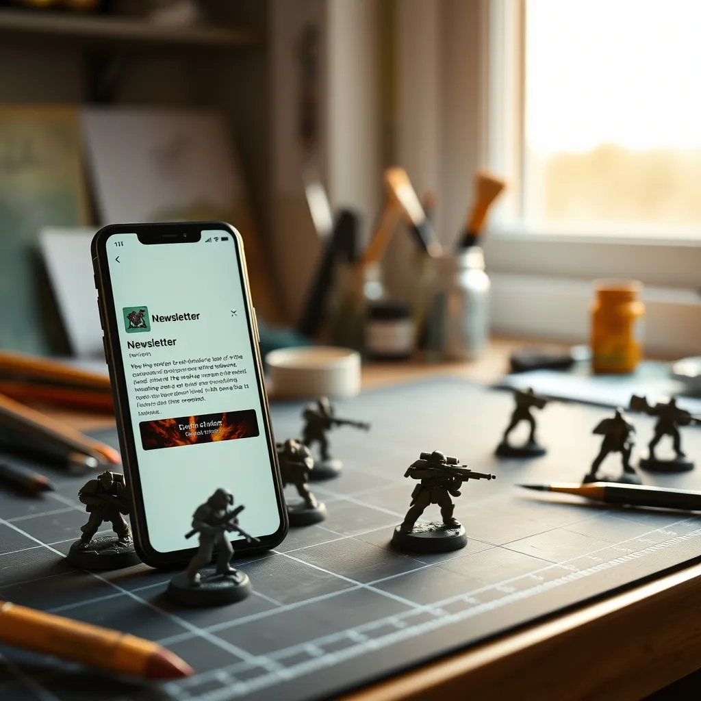 Recibir las notificaciones del boletín de Warhammer directamente en el móvil agiliza el acceso a las preventas